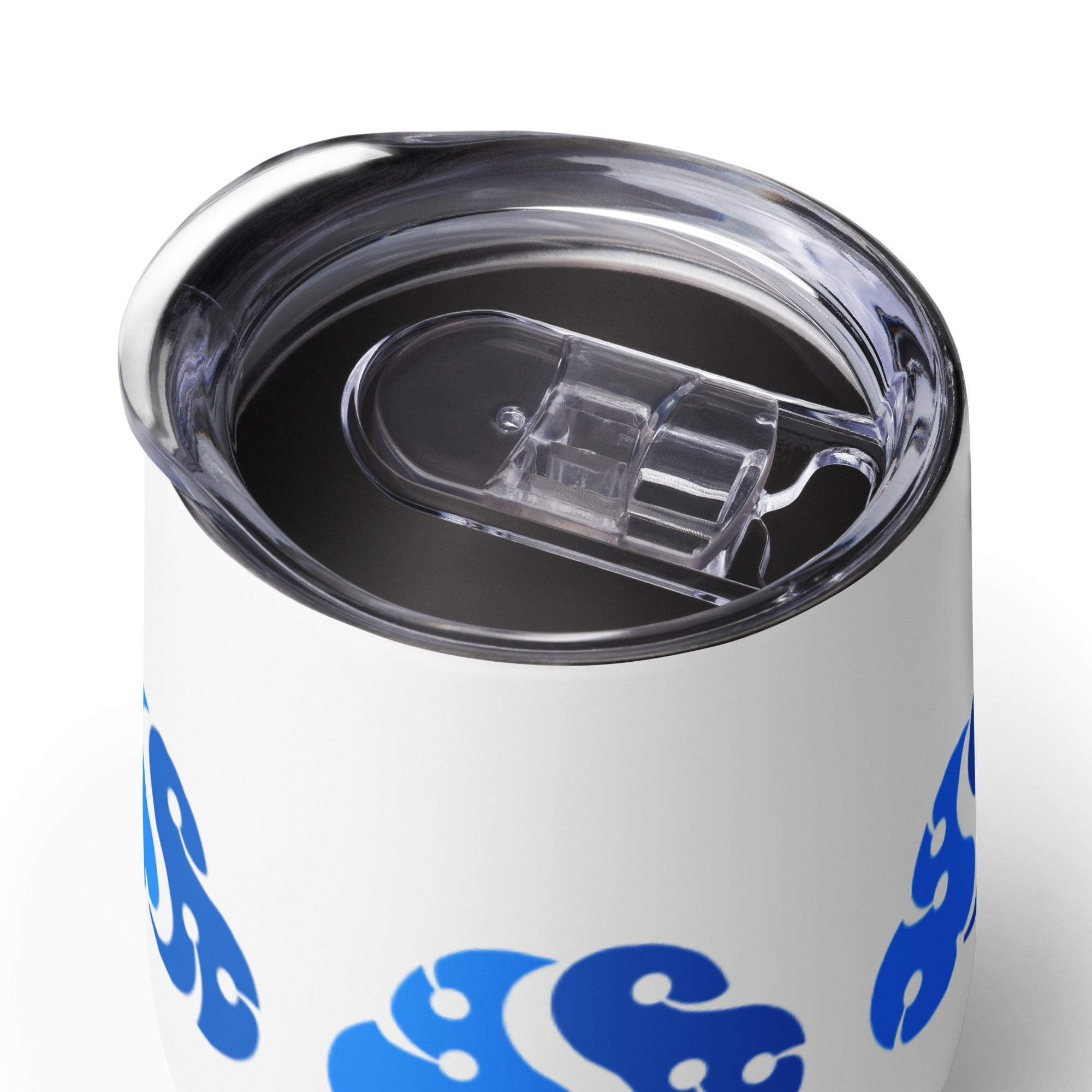 SmarterU Brain Icon Wine Tumbler